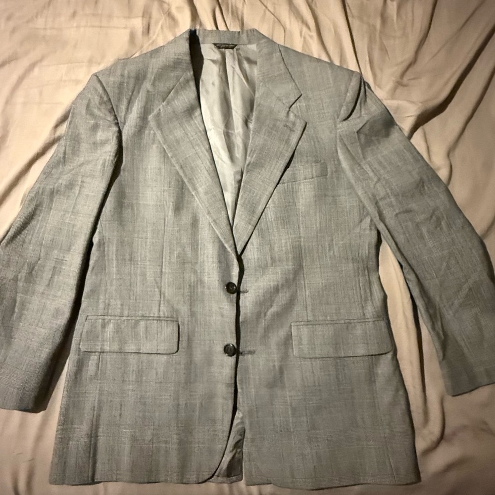 Bill Blass Light Gray Sport Coat